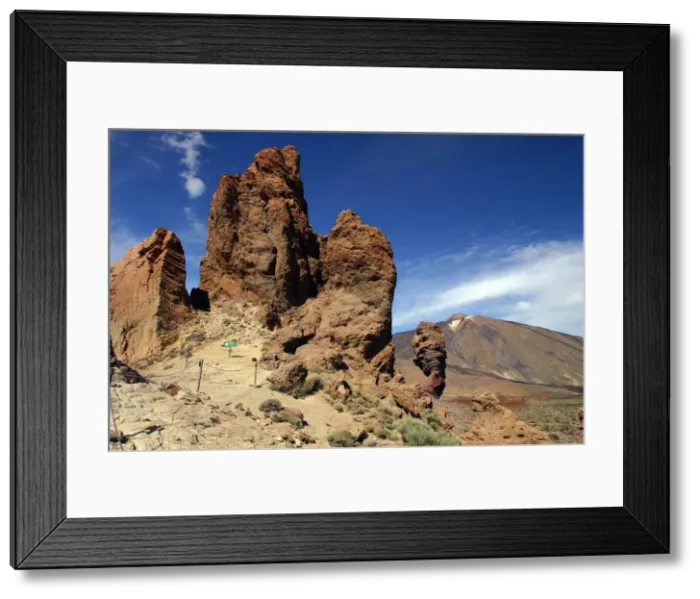 Framed Print : Los Roques de Garcia, Parque Nacional del Teide, Tenerife, Canary Islands, 2007 Framed Print : Los Roques de Garcia, Parque Nacional del Teide, Tenerife, Canary Islands, 2007