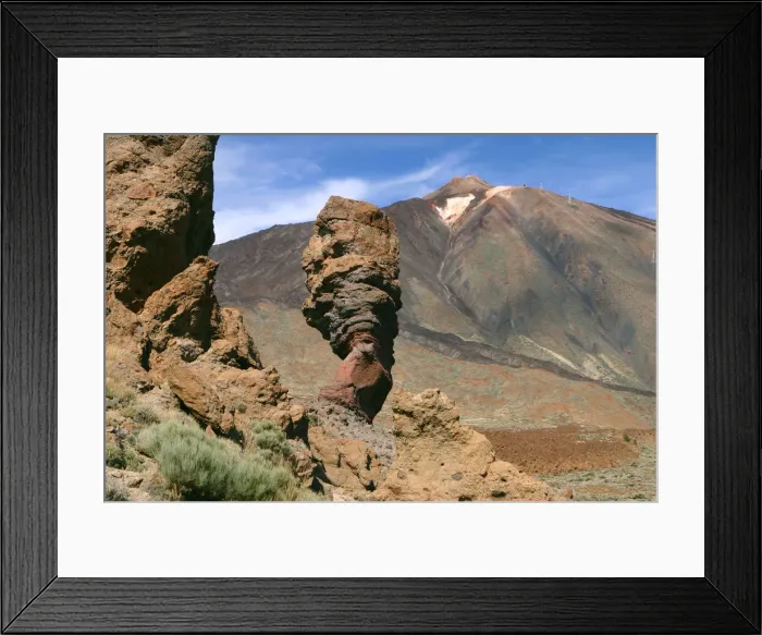 Framed Print : Roques Chinchado, Parque Nacional del Teide, Tenerife, Canary Islands, 2007 Framed Print : Roques Chinchado, Parque Nacional del Teide, Tenerife, Canary Islands, 2007