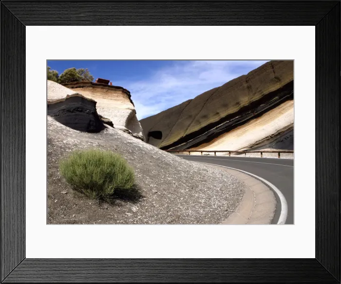 Framed Print : Road in the Parque Nacional del Teide, Tenerife, Canary Islands, 2007 Framed Print : Road in the Parque Nacional del Teide, Tenerife, Canary Islands, 2007