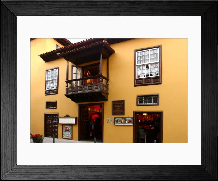 Framed Print : Casa de Miranda, Puerto de la Cruz, Tenerife, Canary Islands, 2007 Framed Print : Casa de Miranda, Puerto de la Cruz, Tenerife, Canary Islands, 2007