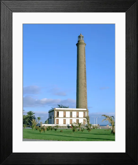Framed Print : Maspalomas Lighthouse, Gran Canaria, Canary Islands Framed Print : Maspalomas Lighthouse, Gran Canaria, Canary Islands
