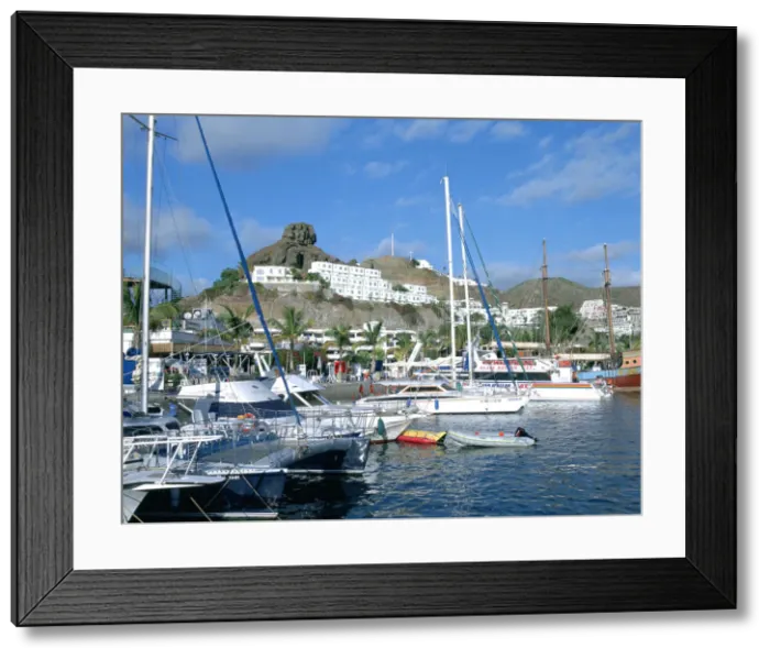 Framed Print : Marina, Puerto Rico, Gran Canaria, Canary Islands Framed Print : Marina, Puerto Rico, Gran Canaria, Canary Islands