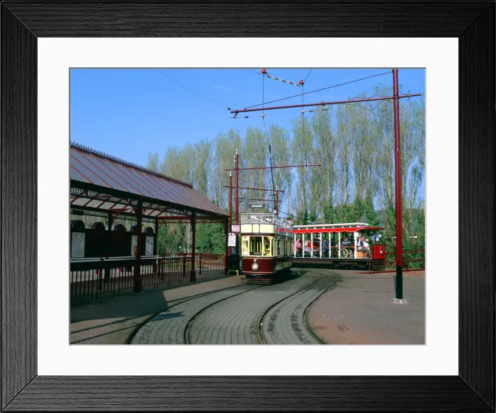 Framed Print : Seaton Terminus, Seaton Tramway, Devon Framed Print : Seaton Terminus, Seaton Tramway, Devon