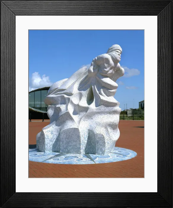 Framed Print : Antarctic 100 Memorial, Waterfront Park, Cardiff, Wales Framed Print : Antarctic 100 Memorial, Waterfront Park, Cardiff, Wales