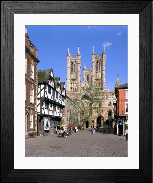Framed Print : Lincoln Cathedral, Lincolnshire Framed Print : Lincoln Cathedral, Lincolnshire