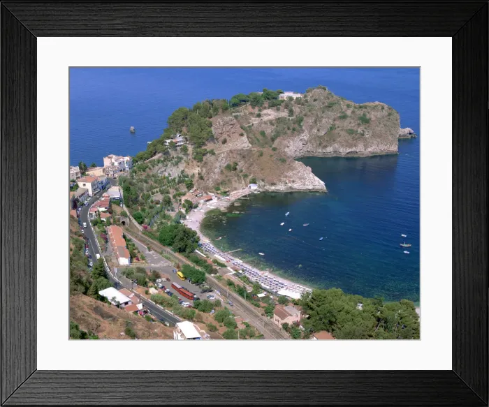 Framed Print : Capo Sant Andrea, Taormina, Sicily, Italy Framed Print : Capo Sant Andrea, Taormina, Sicily, Italy