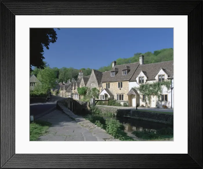 Framed Print : Castle Combe, Wiltshire Framed Print : Castle Combe, Wiltshire