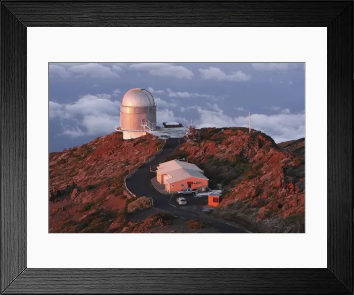 Framed Print : Nordic Optical Telescope, La Palma, Canary Islands, Spain, 2009 Framed Print : Nordic Optical Telescope, La Palma, Canary Islands, Spain, 2009