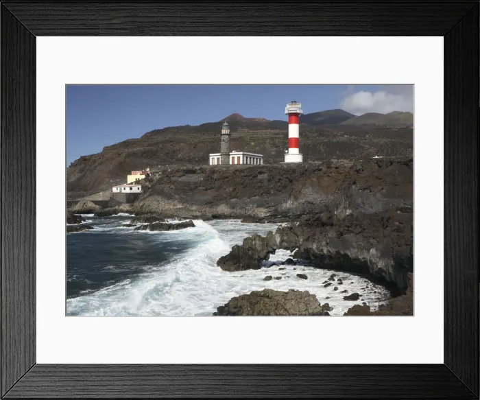 Framed Print : Faro de Fuencaliente lighthouses, La Palma, Canary Islands, Spain, 2009 Framed Print : Faro de Fuencaliente lighthouses, La Palma, Canary Islands, Spain, 2009