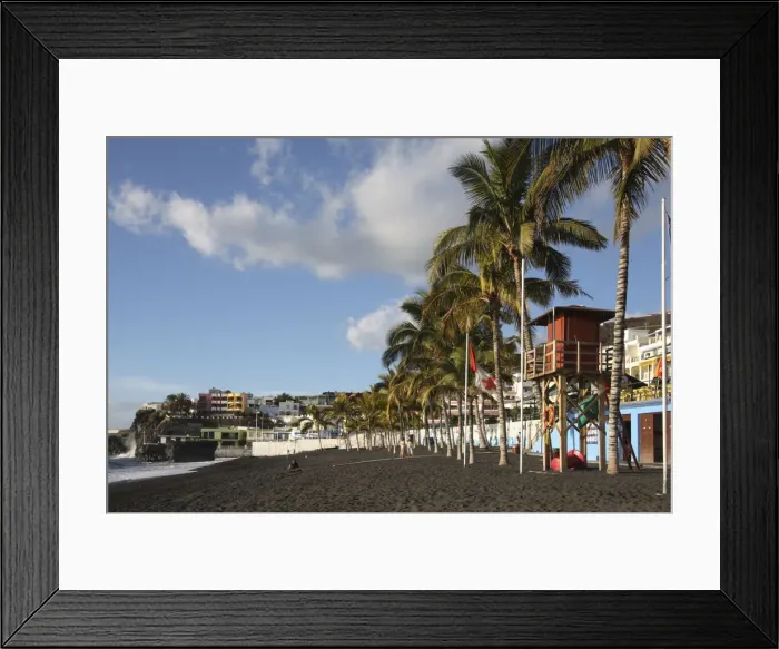 Framed Print : Puerto Naos, La Palma, Canary Islands, Spain, 2009 Framed Print : Puerto Naos, La Palma, Canary Islands, Spain, 2009