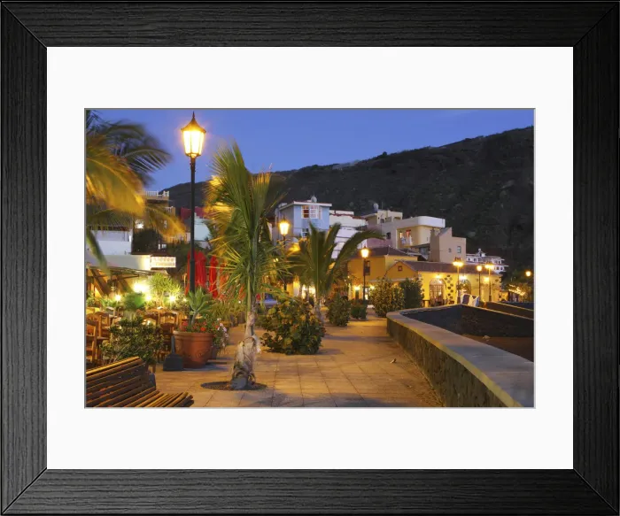 Framed Print : Tazacorte, La Palma, Canary Islands, Spain, 2009 Framed Print : Tazacorte, La Palma, Canary Islands, Spain, 2009