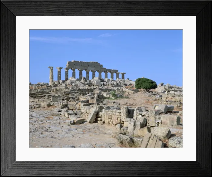 Framed Print : Acropolis, Selinunte, Sicily, Italy Framed Print : Acropolis, Selinunte, Sicily, Italy