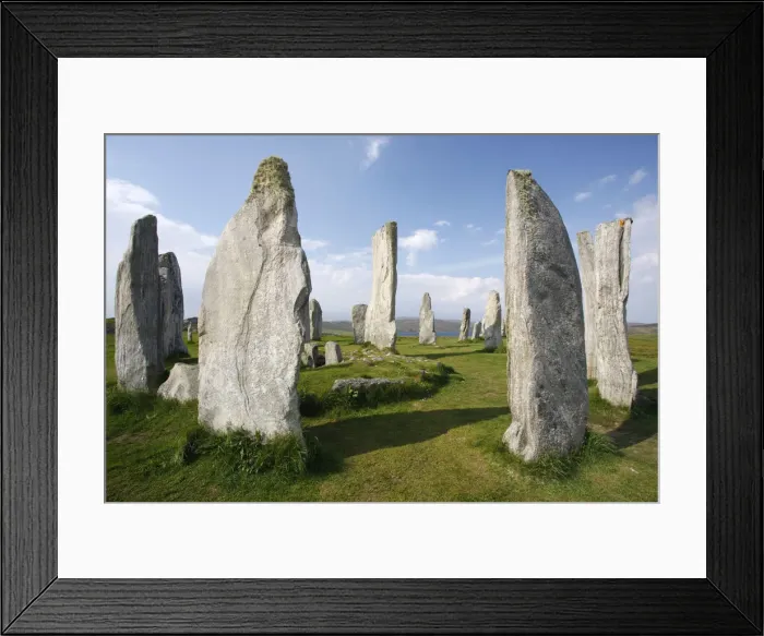 Framed Print : Callanish Stones, Isle of Lewis, Outer Hebrides, Scotland, 2009