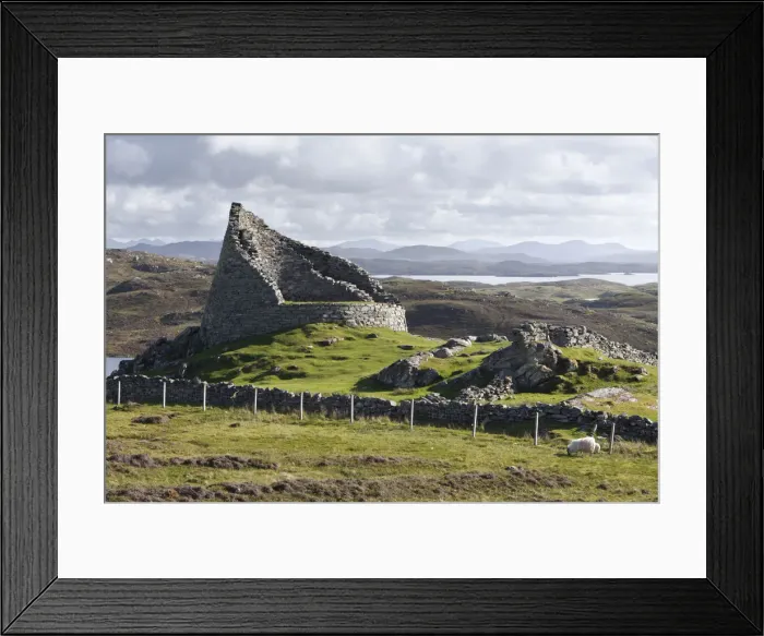 Framed Print : Dun Carloway, Isle of Lewis, Outer Hebrides, Scotland, 2009 Framed Print : Dun Carloway, Isle of Lewis, Outer Hebrides, Scotland, 2009