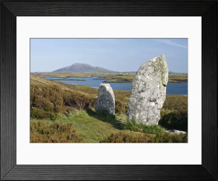 Framed Print : Pobull Fhinn (Finns People) stone circle, North Uist, Outer Hebrides, Scotland, 2009 Framed Print : Pobull Fhinn (Finns People) stone circle, North Uist, Outer Hebrides, Scotland, 2009