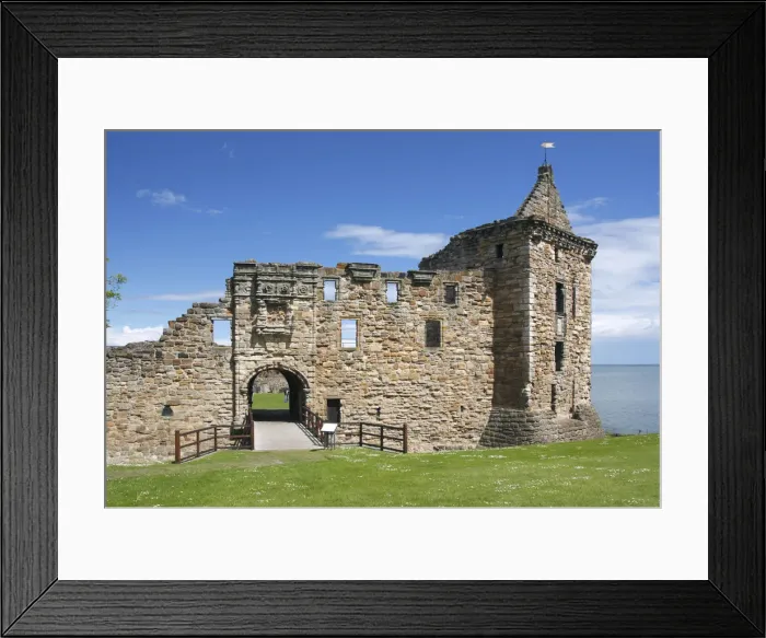 Framed Print : St Andrews Castle, Fife, Scotland, 2009 Framed Print : St Andrews Castle, Fife, Scotland, 2009