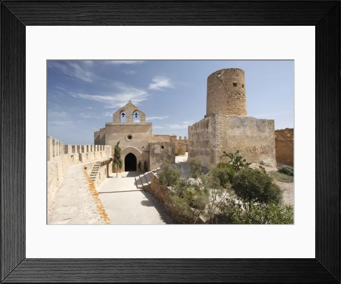Framed Print : Monastery of Nostra Senyora de la Esperanca, Capdepera, Mallorca, Spain, 2008 Framed Print : Monastery of Nostra Senyora de la Esperanca, Capdepera, Mallorca, Spain, 2008