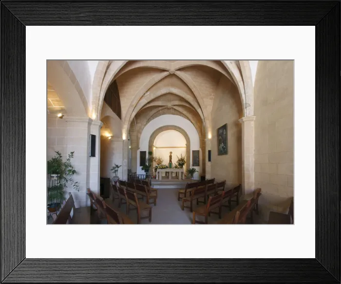Framed Print : Monastery of Nostra Senyora de la Esperanca, Capdepera, Mallorca, Spain, 2008 Framed Print : Monastery of Nostra Senyora de la Esperanca, Capdepera, Mallorca, Spain, 2008