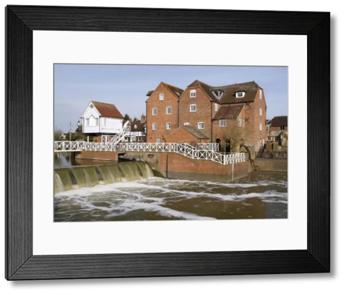 Framed Print : Abbey Mill, Tewkesbury, Gloucestershire, 2010 Framed Print : Abbey Mill, Tewkesbury, Gloucestershire, 2010