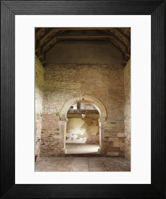 Framed Print : Interior of Oddas Chapel, Deerhurst, Gloucestershire, 2010 Framed Print : Interior of Oddas Chapel, Deerhurst, Gloucestershire, 2010