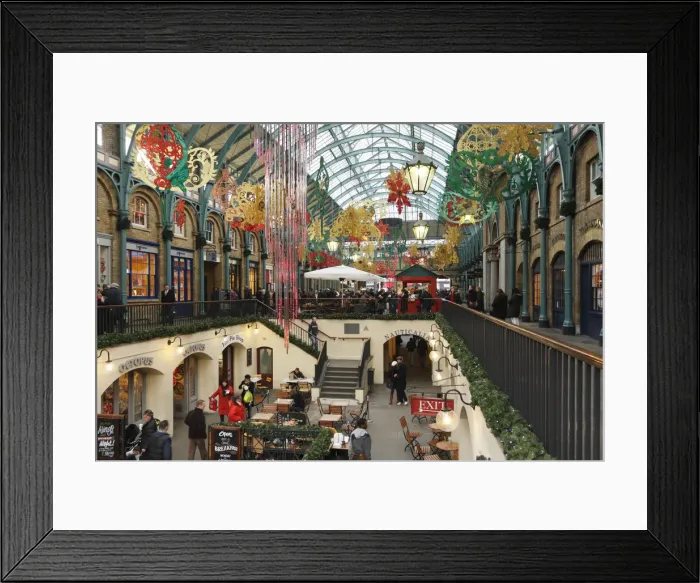 Framed Print : Interior of Covent Garden Market, London, 2010 Framed Print : Interior of Covent Garden Market, London, 2010