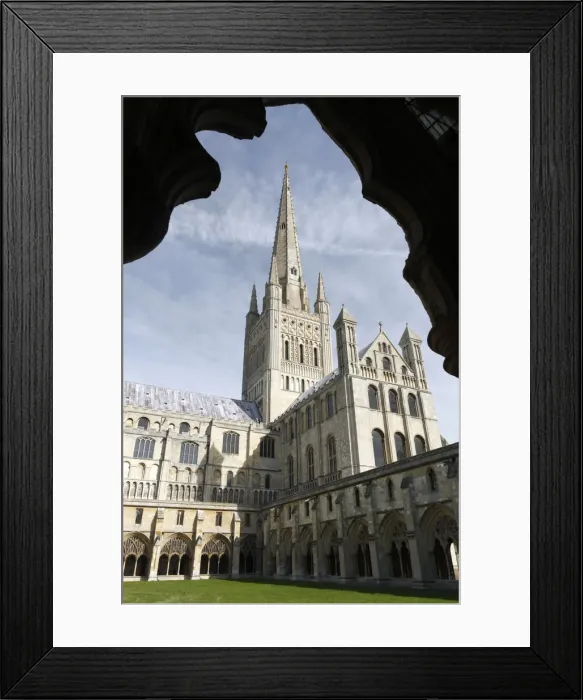 Framed Print : Norwich Cathedral, Norfolk, 2010 Framed Print : Norwich Cathedral, Norfolk, 2010