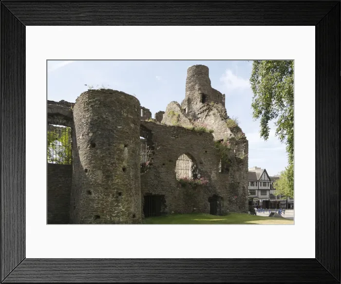 Framed Print : Swansea Castle, South Wales, 2010 Framed Print : Swansea Castle, South Wales, 2010