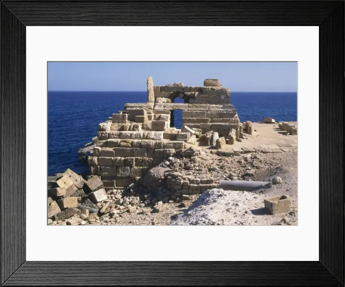 Framed Print : Lighthouse, Leptis Magna, Libya Framed Print : Lighthouse, Leptis Magna, Libya
