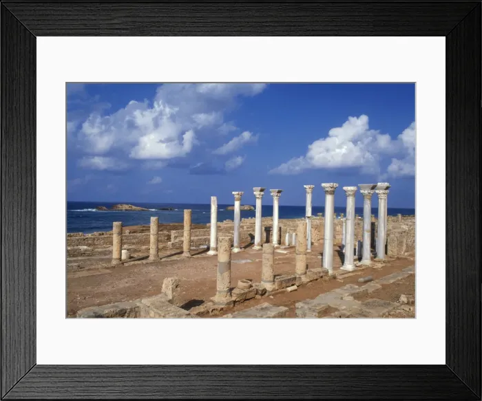 Framed Print : The Eastern Church, Apollonia, Libya, c7th century BC Framed Print : The Eastern Church, Apollonia, Libya, c7th century BC