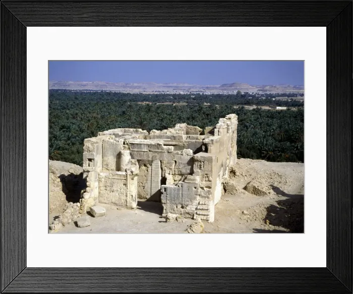 Framed Print : Temple of the Oracle, Siwah, Egypt Framed Print : Temple of the Oracle, Siwah, Egypt