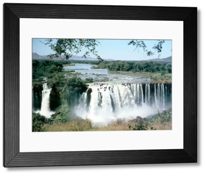 Framed Print : Tississat Falls, Blue Nile, Ethiopia Framed Print : Tississat Falls, Blue Nile, Ethiopia