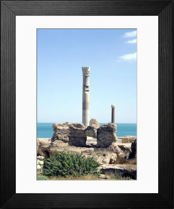 Framed Print : Antonine Baths, Carthage, Tunisia Framed Print : Antonine Baths, Carthage, Tunisia