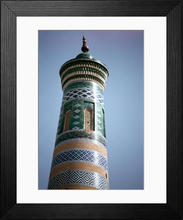 Framed Print : Mosque, Khiva, Uzbekistan Framed Print : Mosque, Khiva, Uzbekistan