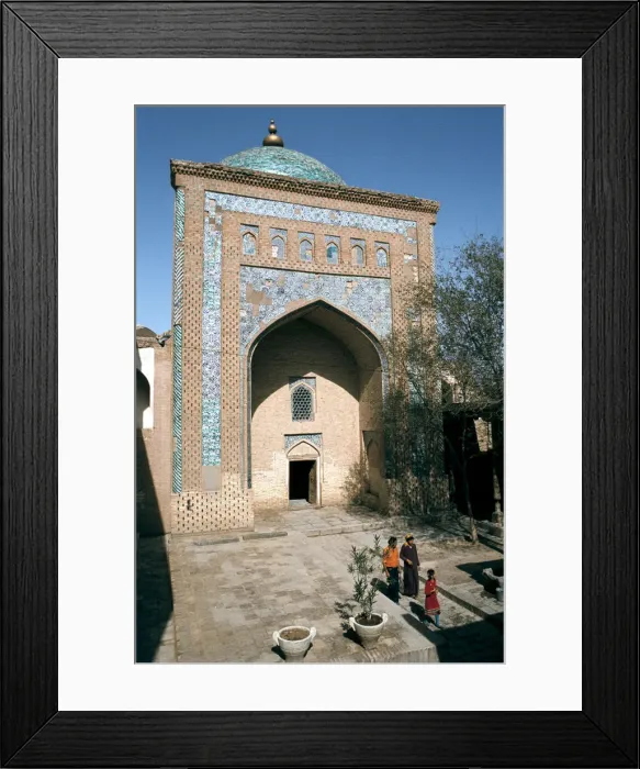Framed Print : Mausoleum of Pahlavan Mahmud, Khiva, Uzbekistan Framed Print : Mausoleum of Pahlavan Mahmud, Khiva, Uzbekistan