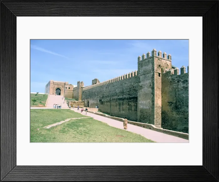Framed Print : Oudaia Kasbah, Rabat, Morocco Framed Print : Oudaia Kasbah, Rabat, Morocco