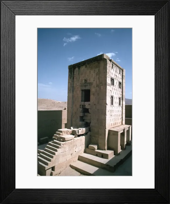 Framed Print : Cube of Zoroaster, Naqsh-i-Rustam, Iran Framed Print : Cube of Zoroaster, Naqsh-i-Rustam, Iran
