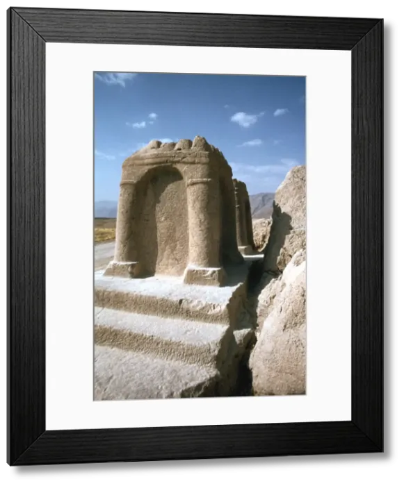 Framed Print : Sasanian fire altar, Naqsh-i-Rustam, Iran Framed Print : Sasanian fire altar, Naqsh-i-Rustam, Iran