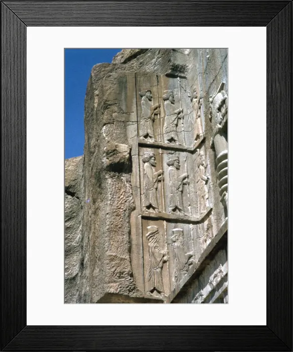 Framed Print : Tomb of Artaxerxes II, Persepolis, Iran Framed Print : Tomb of Artaxerxes II, Persepolis, Iran