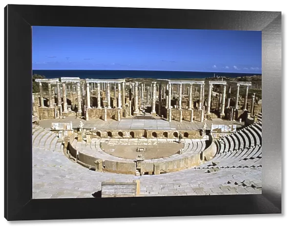 The theatre, Leptis Magna, Libya