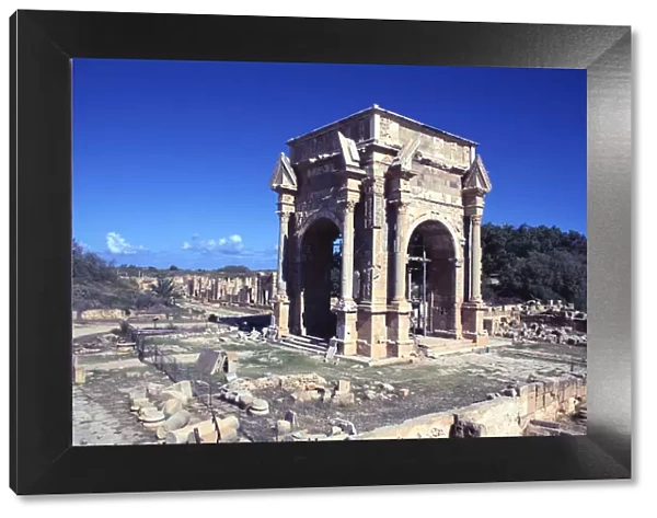 Arch of Septimius Severus, Leptis Magna, Libya