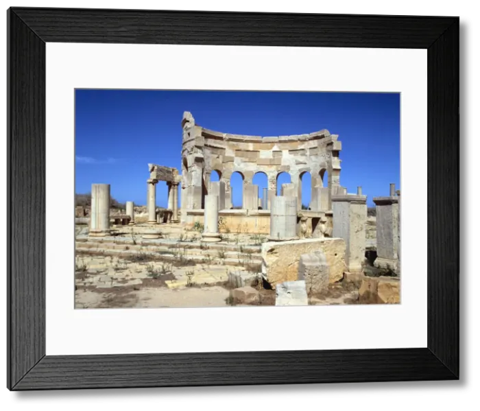 Framed Print : The Market, Leptis Magna, Libya Framed Print : The Market, Leptis Magna, Libya