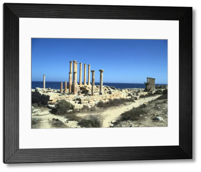 Framed Print : Temple of Isis, Sabratha, Libya Framed Print : Temple of Isis, Sabratha, Libya