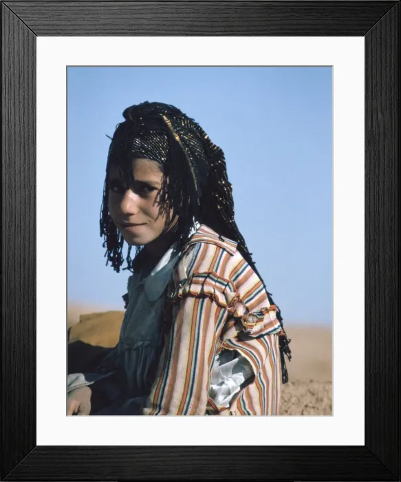 Framed Print : Shepherdess, Calah (Nimrud), Iraq, 1977 Framed Print : Shepherdess, Calah (Nimrud), Iraq, 1977