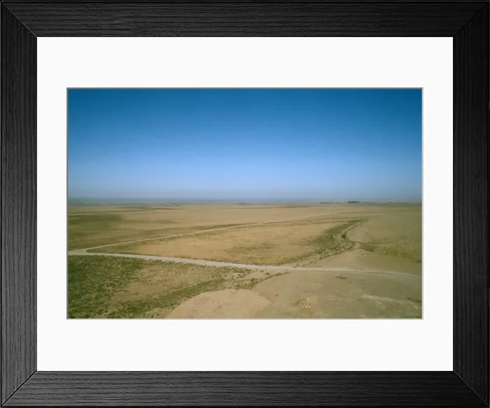 Framed Print : View from the Ziggurat at Calah (Nimrud), Iraq, 1977 Framed Print : View from the Ziggurat at Calah (Nimrud), Iraq, 1977