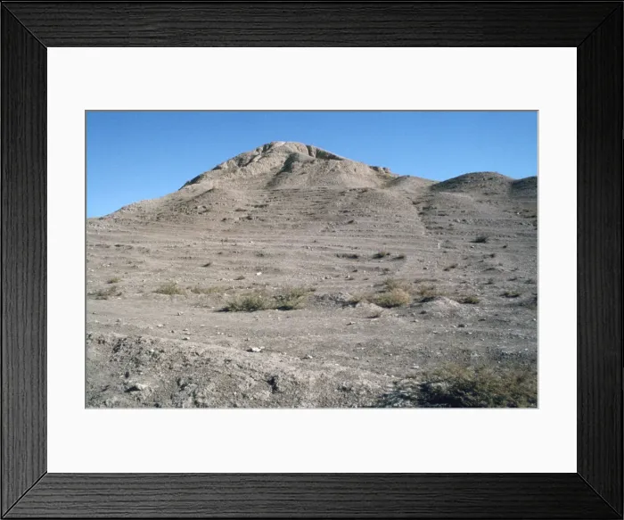 Framed Print : Great Ziggurat, Calah (Nimrud), Iraq, 1977 Framed Print : Great Ziggurat, Calah (Nimrud), Iraq, 1977