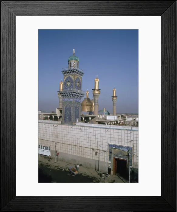 Framed Print : Shiite Mosque of Al-Kadhimain, Baghdad, Iraq, 1977 Framed Print : Shiite Mosque of Al-Kadhimain, Baghdad, Iraq, 1977