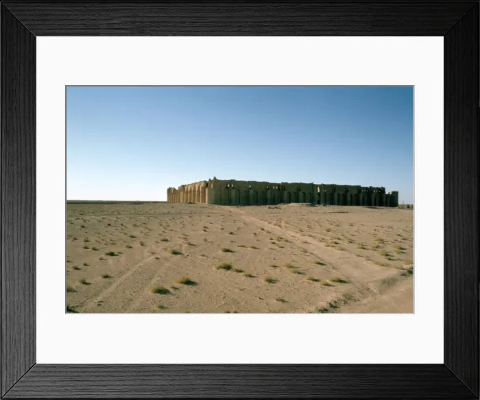 Framed Print : Fortress of Al Ukhaidir, Iraq, 1977 Framed Print : Fortress of Al Ukhaidir, Iraq, 1977