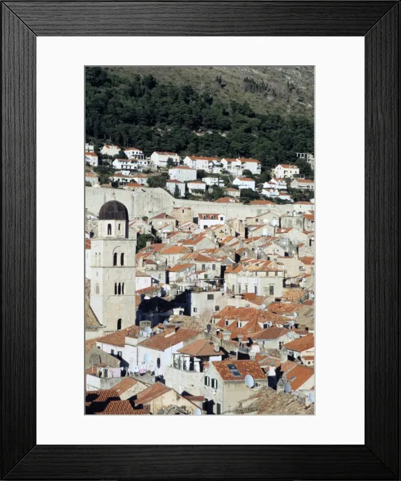 Framed Print : Old Town, Dubrovnik, Croatia Framed Print : Old Town, Dubrovnik, Croatia
