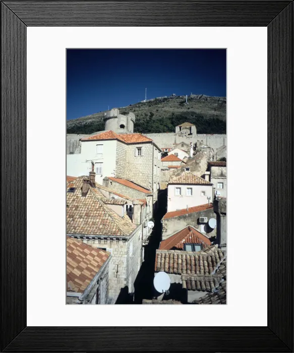 Framed Print : Dubrovnik, Croatia Framed Print : Dubrovnik, Croatia