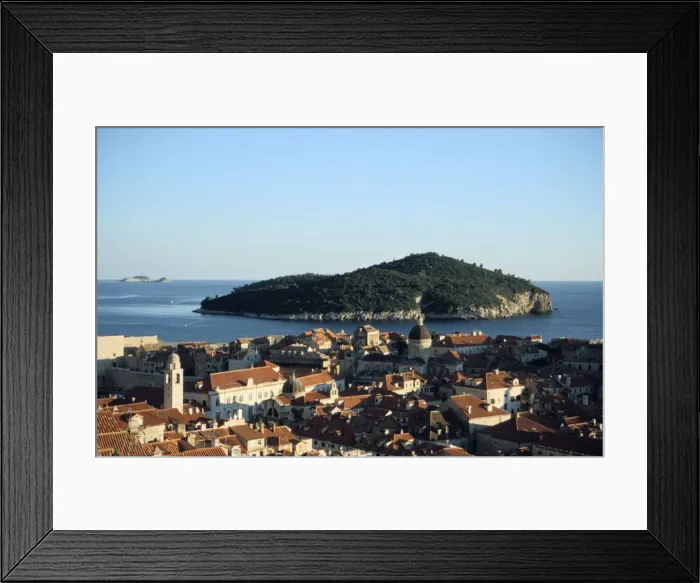 Framed Print : Lokrum Island, Dubrovnik, Croatia Framed Print : Lokrum Island, Dubrovnik, Croatia